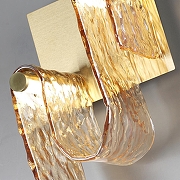 Накладной светильник Odeon Light Flow 5105/11WL цвет плафона/подвески Оранжевый, цвет арматуры Золото-3