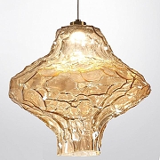 Подвесной светильник Odeon Light Ord1 5108/3LA цвет плафона/подвески Оранжевый, цвет арматуры Бронза