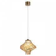 Подвесной светильник Odeon Light Ord1 5108/3LA цвет плафона/подвески Оранжевый, цвет арматуры Бронза-1