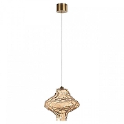 Подвесной светильник Odeon Light Ord1 5108/3LA цвет плафона/подвески Оранжевый, цвет арматуры Бронза-3