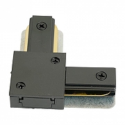 Соединитель угловой L-образный для треков встраиваемых Feron 51900 цвет арматуры Черный-1