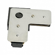 Соединитель угловой L-образный для треков встраиваемых Feron 51900 цвет арматуры Черный-4