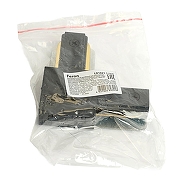 Соединитель угловой L-образный для треков встраиваемых Feron 51900 цвет арматуры Черный-6