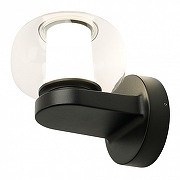 Накладной светильник Feron Париж 51988 цвет плафона/подвески Прозрачный, цвет арматуры Черный-2