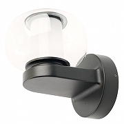 Накладной светильник Feron Париж 51988 цвет плафона/подвески Прозрачный, цвет арматуры Черный-4