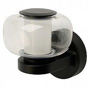 Накладной светильник Feron Париж 51988 цвет плафона/подвески Прозрачный, цвет арматуры Черный-5