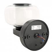 Накладной светильник Feron Париж 51988 цвет плафона/подвески Прозрачный, цвет арматуры Черный-6