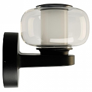 Накладной светильник Feron Париж 51988 цвет плафона/подвески Прозрачный, цвет арматуры Черный-7