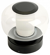 Накладной светильник Feron Париж 51990 цвет плафона/подвески Прозрачный, цвет арматуры Черный