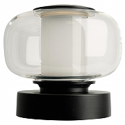 Накладной светильник Feron Париж 51990 цвет плафона/подвески Прозрачный, цвет арматуры Черный-1