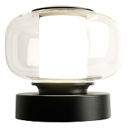 Накладной светильник Feron Париж 51990 цвет плафона/подвески Прозрачный, цвет арматуры Черный-2