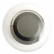 Накладной светильник Feron Париж 51990 цвет плафона/подвески Прозрачный, цвет арматуры Черный-4