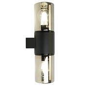 Накладной светильник Feron Шанхай 51993 цвет плафона/подвески Прозрачный, цвет арматуры Черный-1