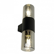 Накладной светильник Feron Шанхай 51993 цвет плафона/подвески Прозрачный, цвет арматуры Черный-2