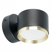 Накладной светильник Feron 52019 цвет плафона/подвески Черный, Золото, цвет арматуры Золото, Черный-1