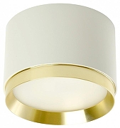 Накладной светильник Feron 52022 цвет плафона/подвески Белый, Золото, цвет арматуры Белый, Золото
