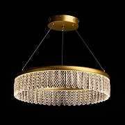 Подвесной светильник De City Орион 4 546011801 цвет плафона/подвески неокрашенный, цвет арматуры золото-2