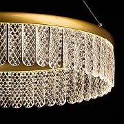 Подвесной светильник De City Орион 4 546011801 цвет плафона/подвески неокрашенный, цвет арматуры золото-4