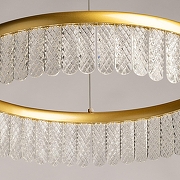 Подвесной светильник De City Орион 4 546011801 цвет плафона/подвески неокрашенный, цвет арматуры золото-8