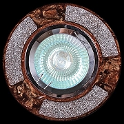 Встраиваемый светильник Sneha 6063/YES 6063/YES MR16 CF/SV цвет Белый, Коричневый, Хром