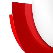 Накладной светильник Lightstar Er1ca 609632 цвет плафона/подвески Белый, цвет арматуры Красный-2