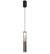 Подвесной светильник Escada 609 609/S LED Grey/Black цвет плафона/подвески Хром, Оранжевый, цвет арматуры Хром-1