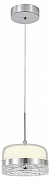 Подвесной светильник Escada 611 611/S LED цвет плафона/подвески Белый, Прозрачный, цвет арматуры Хром-1