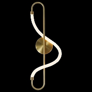 Накладной светильник Lightstar Cor1nto 637653 цвет плафона/подвески Прозрачный, цвет арматуры Золото-1