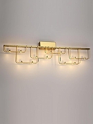 Накладной светильник Odeon Light ZAHA 7060/12WL цвет Золото-1