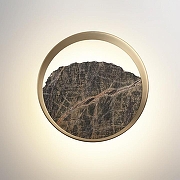 Накладной светильник Odeon Light VALLEY 7068/9WL цвет плафона/подвески Зеленый, цвет арматуры Бронза-1