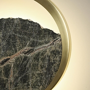 Накладной светильник Odeon Light VALLEY 7068/9WL цвет плафона/подвески Зеленый, цвет арматуры Бронза-3