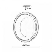 Накладной светильник Sonex PORTMAN 7778/DLN цвет плафона/подвески Розовый, цвет арматуры Розовый-9