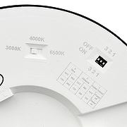 Накладной светильник Sonex Mitra LED 7788/18L цвет плафона/подвески Белый, цвет арматуры Черный-7