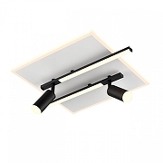 Накладной светильник Lumion STELLS 8256/40CL цвет плафона/подвески Черный, цвет арматуры Белый, Черный-3