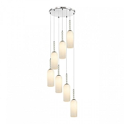 Подвесной светильник Lumion TRACY 8270/7A цвет плафона/подвески Белый, цвет арматуры Белый, Хром-3