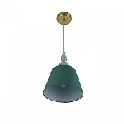 Подвесной светильник Lumion VERMONT 8275/1A цвет плафона/подвески Зеленый, цвет арматуры Зеленый, Латунь-1