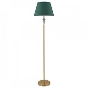 Торшер Lumion VERMONT 8275/1F цвет плафона/подвески Зеленый, цвет арматуры Зеленый, Латунь