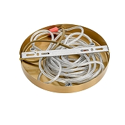 Подвесной светильник Lumion DENVER 8276/3A цвет плафона/подвески Прозрачный, цвет арматуры Латунь-4