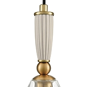 Подвесной светильник Lumion DERBI 8284/1A цвет плафона/подвески Прозрачный, цвет арматуры Бронза-5