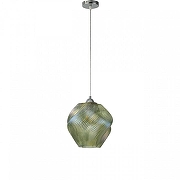 Подвесной светильник Lumion TIDE 8289/1A цвет плафона/подвески Зеленый, цвет арматуры Хром-2