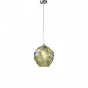 Подвесной светильник Lumion TIDE 8289/1A цвет плафона/подвески Зеленый, цвет арматуры Хром-3
