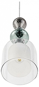 Подвесной светильник Lumion GANNA 8292/1A цвет плафона/подвески Белый, Прозрачный, цвет арматуры Хром