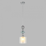 Подвесной светильник Lumion GANNA 8292/1A цвет плафона/подвески Белый, Прозрачный, цвет арматуры Хром-2