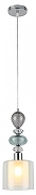 Подвесной светильник Lumion GANNA 8292/1A цвет плафона/подвески Белый, Прозрачный, цвет арматуры Хром-3