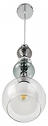 Подвесной светильник Lumion GANNA 8294/1A цвет плафона/подвески Белый, Прозрачный, цвет арматуры Хром-1