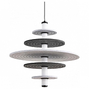 Подвесной светильник Lumion FELTA 8295/14AL цвет плафона/подвески Светло-серый, цвет арматуры Черный