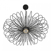 Подвесной светильник Lumion CAMOMILE 8301/10L цвет плафона/подвески Черный, цвет арматуры Черный-1