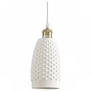 Подвесной светильник Lumion CANESTRA 8350/1B цвет плафона/подвески Белый, цвет арматуры Белый