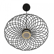 Подвесной светильник Lumion CAMOMILE 8379/9L цвет плафона/подвески Черный, цвет арматуры Черный-1