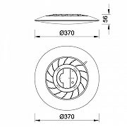 Встраиваемый светильник LEDS POWER FRAME 8691 цвет плафона/подвески Белый-13